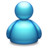 Live Messenger blue Icon